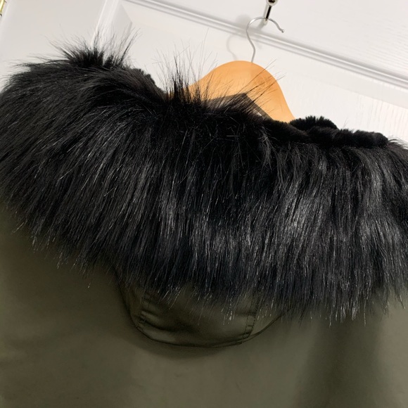 Brand new Maje fur parka - Picture 2 of 5